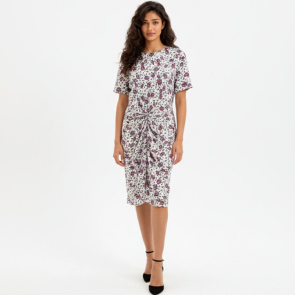 Isabel Marant 100% Silk Floral Rahoma Vine Print Dress | size 38